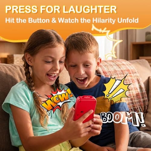 Sound Effects Machine 20 Hilarious Sounds Fart Machine Easter Basket Stuffers Noise Maker Prank for 3 4 5 6 7 8 9 10 11 12 13 Year Old Kids Gifts for Boys Girls (Include 2 AAA Battery) - Thumbnail 3