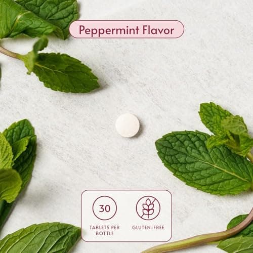 Bariatric Advantage B-12 Speedy Melts, Vitamin B12 1000 mcg Supplement, Fast Melting with 200 mcg of Folic Acid for Nutritional Support - Peppermint, 30 Count - Thumbnail 3