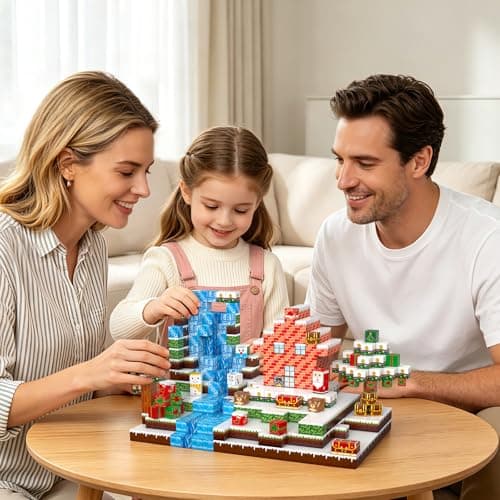 QiqoPoyee Magnetic Building Blocks Set, 180PCS Magnetic Tiles for Kids, Upgraded Mini Magnetic Cubes, STEM Magnet Tiles Toys,Magnetic Blocks Birthday Gifts for Boys & Girls Ages 3+ - Thumbnail 3
