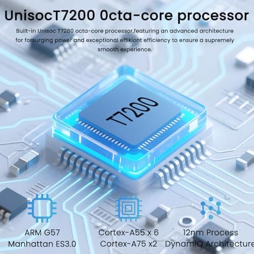 Android 16 Tablet 10.1 inch Tablet, Octa-Core Processor, 24GB RAM 64GB ROM 2TB Expandable, 1280x800 HD Touchscreen, GPS, WiFi, Dual Camera, Bluetooth, 6000mAh, Widevine L1 - Thumbnail 3