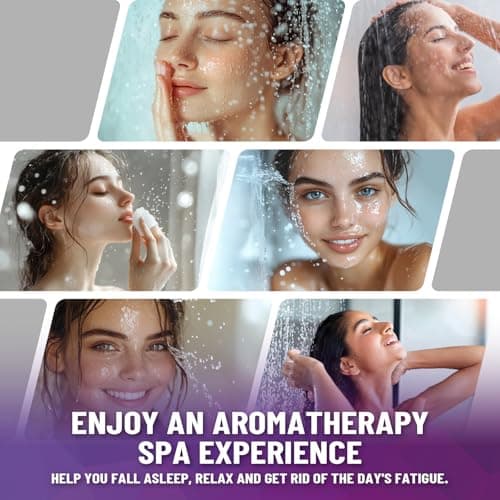 Shower Steamers Aromatherapy Gifts for Women & Men, Fathers Day Gift for Dad Husband from Wife Daughter, 8-Pack Shower Bombs Organic Essential Oils Relaxation & Self Care Gifts for Wife - Thumbnail 6