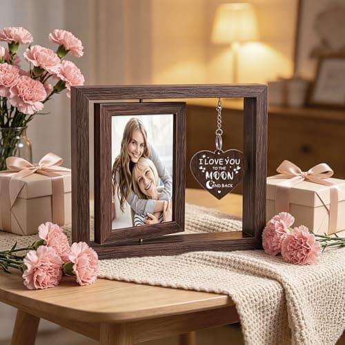 Boiveco Engagement Gifts for Couples, Wedding Gifts for Couples 2026 Love Picture Frame 4x6 Romantic Mr and Mrs Anniversary Wedding Engagement Gift for Him Her Boyfriend Girlfriend Wife Husband, Newlywed Fiance Gift for Women Men - Thumbnail 3