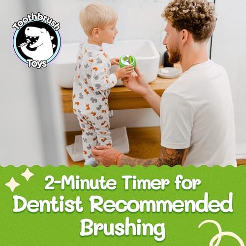 English Tree Toothbrush Timer for Kids – Musical 2 Minute Teeth Brushing Timer with Lights, Educational Toothbrushing Dental Aid for Toddlers with Songs and Adjustable Volume Control. - Thumbnail 5