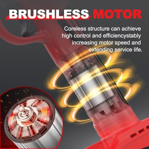 NAWIN Electric Pruning Shears, 40mm 1.6'' Cutting Diameter Professional Cordless Electric Pruner for Tree Trimming Branch Cutter, With 2pcs 2.0Ah Batteries, Brushless Motor, Electric Garden Shears - Thumbnail 2