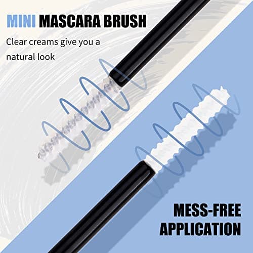 GEMERRY Lash Bond and Seal 10ml Eyelash Bond and Seal for Lash Clusters Strong Hold 48-72 Hours Cluster Lash Glue Waterproof Mascara Wand Bond and Seal (Clear, 10ml) - Thumbnail 3