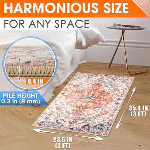 Busichka Small Washable Rug 1,95'x3' - Thumbnail 2