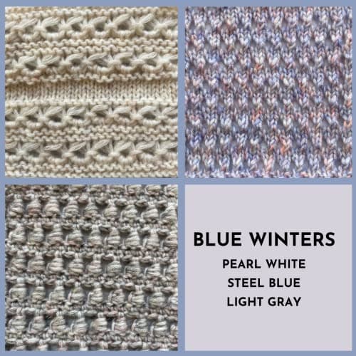 Cotton to The Core Worsted Weight Yarn for Crocheting, 3-Pack (654Yds / 300G), Free Patterns, Beginners Friendly - Soft Cotton Yarn for Knitting - #4 Medium Worsted Weight - Blue Winters - Thumbnail 5