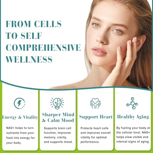 KingHealth CoQ10 100mg, Liposomal NAD+ 500mg, Resveratrol 150mg Liquid Supplements for Women & Men- Boost Energy & Anti-Aging - Vegan, Non-GMO, Gluten, Sugar-Free - 2 Fl Oz - Thumbnail 4