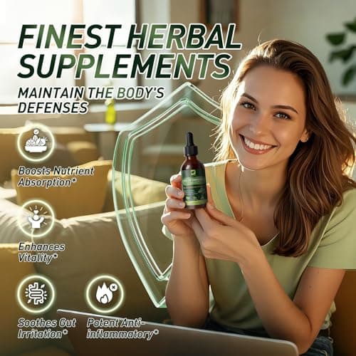 Oregano Oil Drops, Oil of Oregano with Black Seed Oil, Vitamin E, 80% Carvacrol Oregano Supplement Herbal Blend for Immune & Antioxidant Support, Digestive, Overall Health | Vegan | Non-GMO | 1 Fl Oz - Thumbnail 4