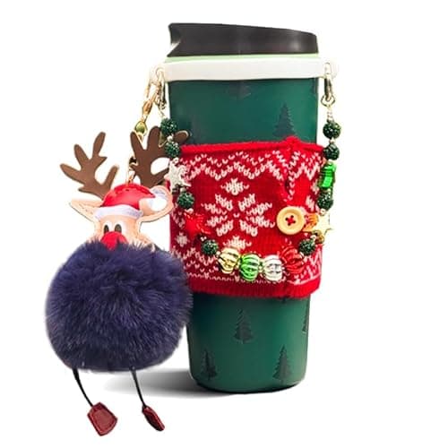DLOCCOLD Insulated Stainless Steel Coffee Tumbler with Spill Resistant Lid, Reusable Iced Coffee Cup, Cup Holder Friendly Travel Coffee Mug, 20oz