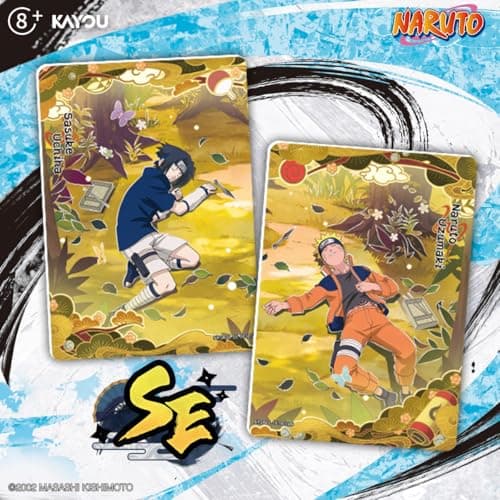 KAYOU Naruto-Smriti Heaven Scroll Collectible Trading Card Box, Series 1, 158 Card Types, 24 Packs, 8 Cards per Pack, Ages 8+ - Thumbnail 4
