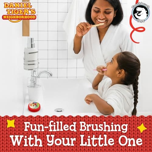 Daniel Tiger Toothbrush Timer for Kids – Musical 2 Minute Light-Up Teeth Brushing, Fun Kids Toothbrush Timer for 2 Minutes with Songs for Healthy Teeth - Thumbnail 2