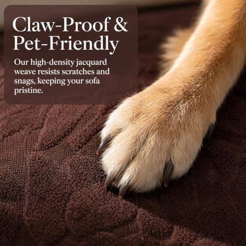 UWWGKK Modular Sofa Cover Sectional Couch Slipcovers for Dogs Pet Friendly - Thumbnail 6