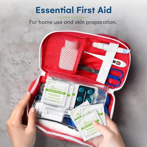 Alcohol Wipes | Individually Wrapped Alcohol Prep Pads with 70% Isopropyl Alcohol, Great for Medical & First Aid Kits | Sterile, Antiseptic 2-Ply Alcohol Swabs - 200 count - Thumbnail 2