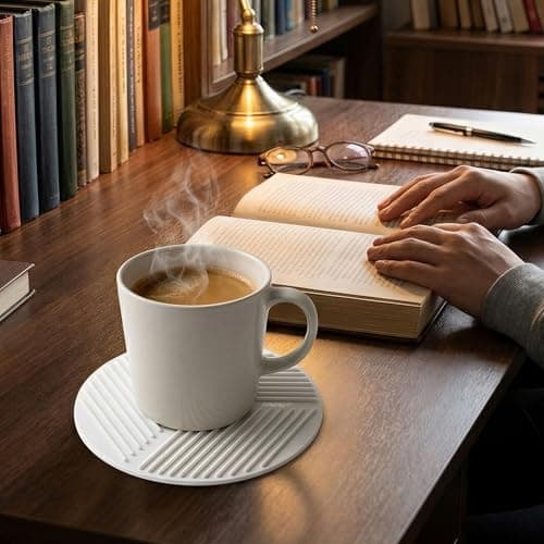 FINENUT 3 Pack 6 Inch Silicone Lids for Bowls, Microwave Splatter Cover Food Storage Universal Multi-Use Pot Holders Trivet Mats, Heat Resistant Dishwasher Safe for Cups Mugs Kitchen Food Containers - Thumbnail 5