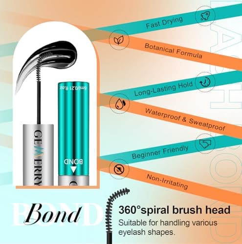 GEMERRY Lash Bond and Seal Waterproof 12ml - Thumbnail 3