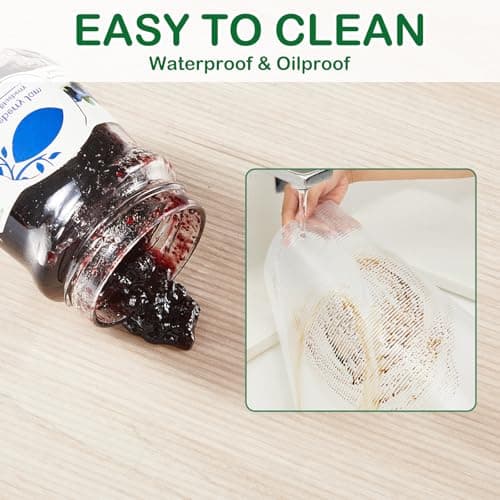 Drawer and Shelf Liner for Kitchen Cabinets, Non Adhesive Non Slip EVA Cabinet Liner Mat, Clear Waterproof Washable Cut to Size Shelf Liner for Pantry, Refrigerator, Desk and Storage, 12" x 120" - Thumbnail 4