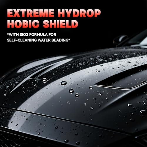 WEICA Black Car Coating Spray Wax | Ceramic Shine Wax for Black Cars - Thumbnail 4