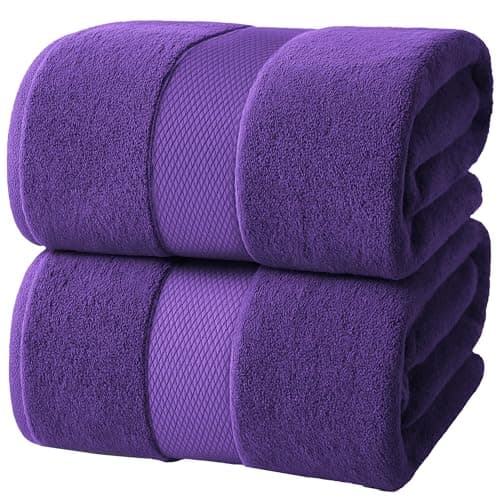Infinitee Xclusives Jumbo Bath Sheets Towels for Adults – 600 GSM (35X70 Inches)– 100% Ring Spun Cotton, Soft and Absorbent Large Bath Towels for Bathroom - Image 1