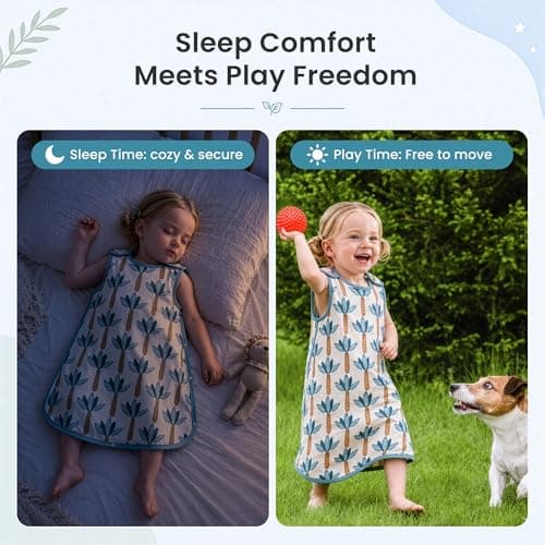 i-baby Baby Sleep Sack 12-18M, Toddler Sleeping Bag with Outlast® Smart Temperature Regulation, 0.5 TOG Soft Lightweight Baby Wearable Blanket for Infants Baby Essentials - Thumbnail 6