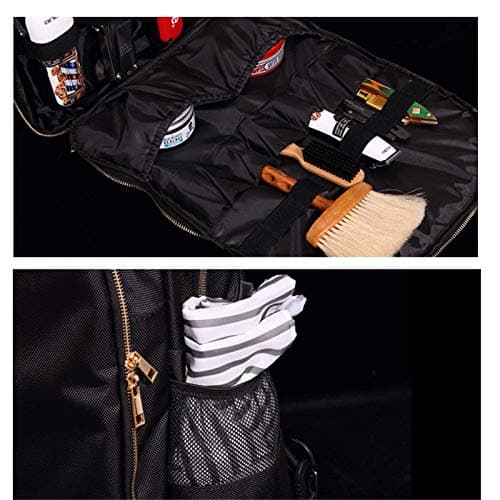 NADAENMF Barber Supplies Bag Organizer for Clippers and Supplies, Portable Clipper Bags and Cases for Men, Cosmetology Bag Hairstylist Clipper Backpack for Barber Accessories Essentials Stuff - Thumbnail 5
