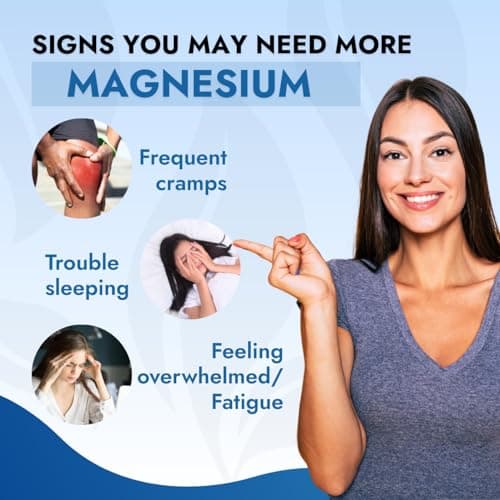 Pure Magnesium Oil Spray 3.4oz Travel Size - Topical Magnesium Spray for Sleep & Feet - Extra Strength - USP Grade - 100% Natural and Organic Oil for Muscle Pain & Cramps - TSA Approved - Made in USA - Thumbnail 3