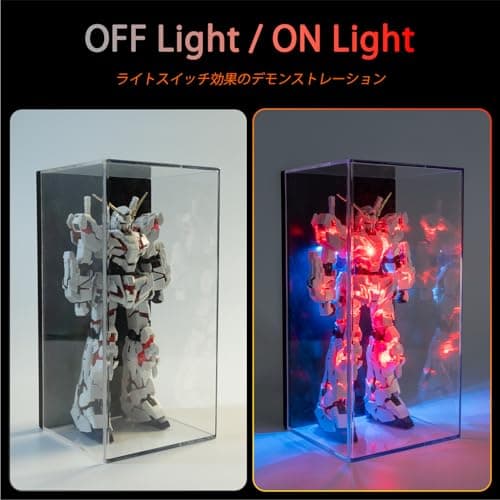 LBASE Wireless LED Light Kit for Lego Speed Champions - Car Building Blocks Lighting Set with Transparent Display Box, 1 Set + 1 Box of Random Lights (Model Not Included) - Thumbnail 3