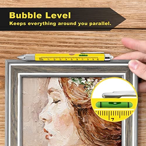 KEZKALS Easter Gifts for Men, 9 in 1 Multitool Pen, Easter Basket Stuffers, Anniversary Birthday Gifts for Men Who Have Everything, Mens Gifts for Dad Him Husband, Father's Day Gifts, Gadgets Tools - Thumbnail 5