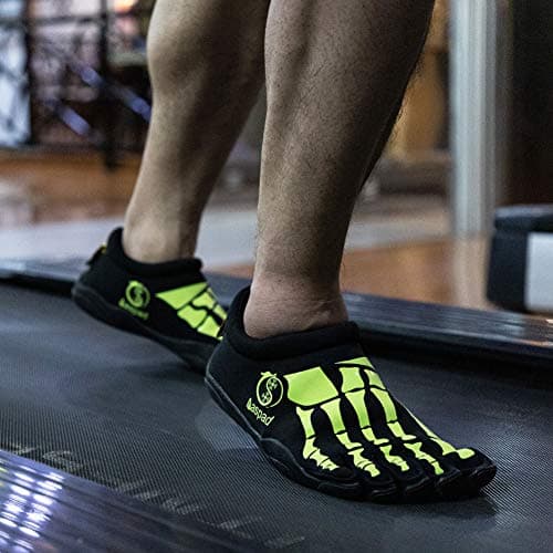 Aaspad Men's Fitness & Cross-Training Toe Sneakers, 9.5 Multi - Thumbnail 3