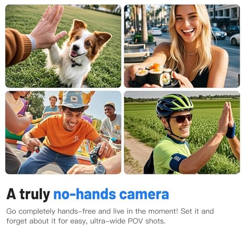 Meoilkolnm Mini Wearable Body Worn Action Camera, FHD 1080P, Thumb Size, Hands Free Recording with Premium Portable Camcorder Mount Anywhere for Security, Work, Guard, Travel, 128GB, Black - Thumbnail 6