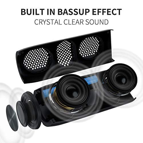 Musibaby Bluetooth Speaker, M88 Speakers,Dual Pairing, Bluetooth 5.3,Loud Stereo Sound,Booming Bass,30H Playtime for Home& Outdoor Party,Beach,Portable Speaker,Gifts(Black) - Thumbnail 3