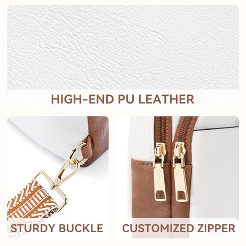BOSTANTEN Sling Bag for Women Crossbody Bag Vegan Leather Cross Body Purse Large Fanny Pack Travel Purse - Thumbnail 6