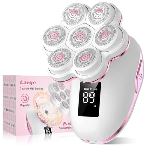 Electric Razors for Women, 7D Hypoallergenic Blades, for Sensitive Skin - Image 1
