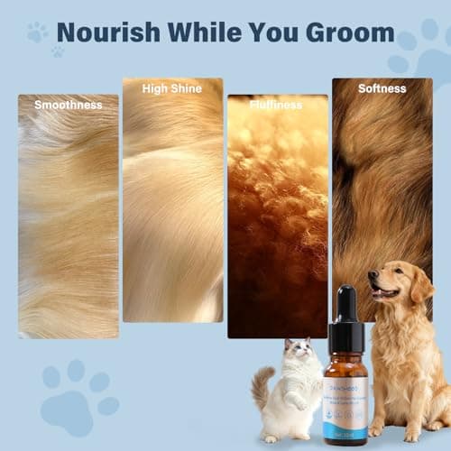Pawimood Pet Steam Brush for Dogs & Cats | Self-Cleaning Dog Steam Brush with 3 Brushes & Spray Function | Cat Steam Brush for Shedding, Dematting & Grooming | Includes Pet Essence - Thumbnail 5