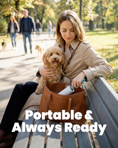 POPCHOSE Lint Roller, 600-Sheet Extra Sticky Lint Rollers for Pet Hair, 3 Handles & 6 Sticky Rolls, Dog Cat Hair Remover for Clothes, Furniture, Couch, Car Seats - Lint Remover for Clothes Value Pack - Thumbnail 5