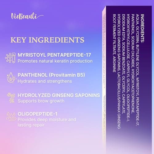 VieBeauti Lash Serum for Eyelash Growth: Eyelash Growth Serum with Advanced Formula to Boost Longer Fuller and Thicker Looking Lashes - Vegan & Cruelty-Free for Sensitive Eyes 2mL - Thumbnail 4