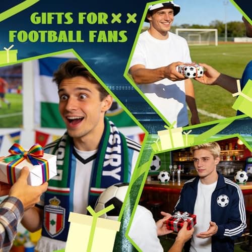 World Cup 2026 Soccer Gifts for Him Boys Men Teen Boys, Soccer Jewelry Gifts for Soccer Players Team Fans, Birthday Gifts for Son Grandson Brother, Soccer Gifts for Boys Teens Kids, Soccer Stuff for Boys - Thumbnail 6