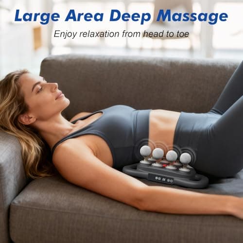 JoyCub 16 Head Massage Gun Deep Tissue - 9 Levels, 22800 RPM, Full Body Muscle Massager for Pain Relief - High-Speed Percussion Massager Gun for Muscles - Thumbnail 3