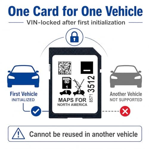 Premium 2025 Navigation SD Card Update, Latest Map for 2019-2023 GM Vehicles with Buick, Cadillac, Chevrolet, GMC, USA/CAN/MEX, Part 8571 3512 (10 Year Warranty) - Thumbnail 5