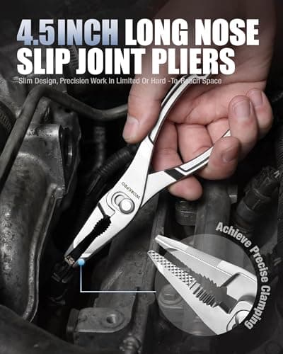 WORKPRO 3-Piece Mini Pliers Set with Pouch, Pocket Pliers, EDC Tool Gift - Thumbnail 5