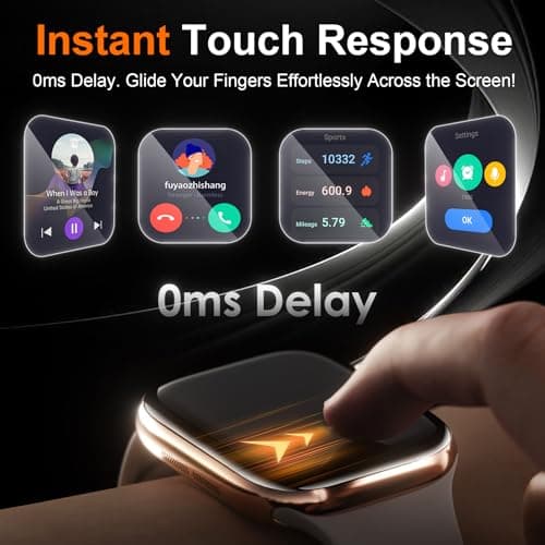 YWXTW TOP 9H+ Tempered Glass Screen Protector for Apple Watch Series 11/10 46mm, [3S Installation] Bubble-Free, Anti-Scratch, HD Clear Film for iWatch 11/10 46mm - Thumbnail 5