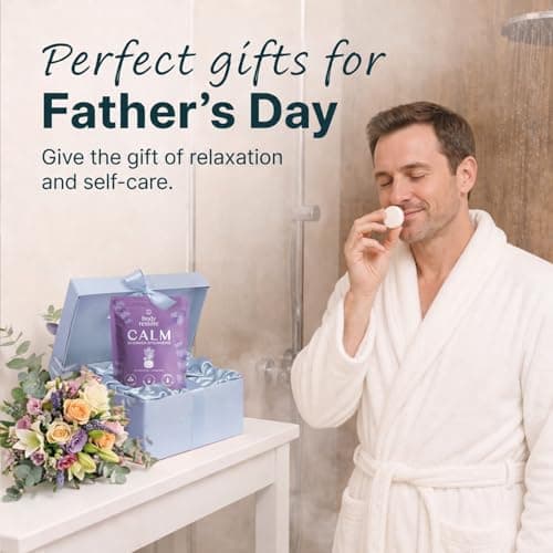 Body Restore Shower Steamers Aromatherapy 15 Pack – Fathers Day Gift for Dad, Luxury Spa Gifts for Men, Relaxation Stress Relief Self Care – Premium Lavender Essential Oil Tablets - Thumbnail 2