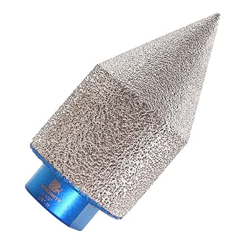 Diamond Beveling Chamfer Bit,Diamond Finger Milling Bits,BRSCHNITT 0-1 3/8" (0mm-35mm) with 5/8-11 Thread for Enlarging Shaping Existing Holes of Porcelain Tile Ceramic Marble Granite Countertop - Image 1