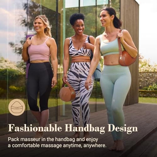 CuPiLo Shiatsu Back Massager Pillow - Gift for Women,Mom,Portable Kneading Massager for Pain Relief Deep Tissue,Cordless Back and Shoulder Pillow with Heat,Massage for Home Car Office - Thumbnail 4