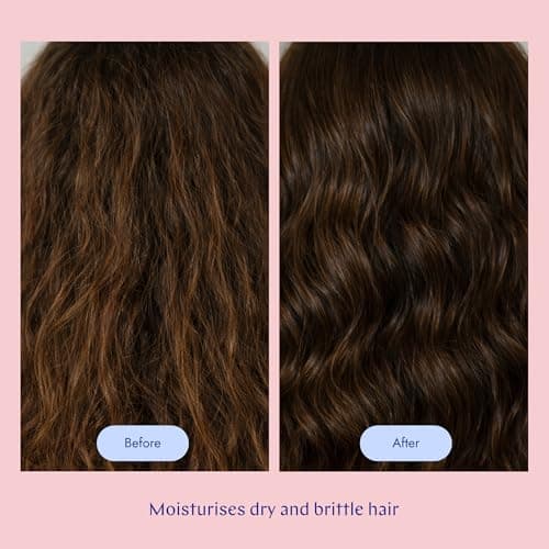 By Veira, Moisture Hair Mask 6.8 Fl Oz, For Frizzy/Dry Hair, Provitamin B5 & Rapeseed oil for Moisturising & Great Shine, Colour preserving, 100% vegan & Sulphate/Silicone free - Thumbnail 4
