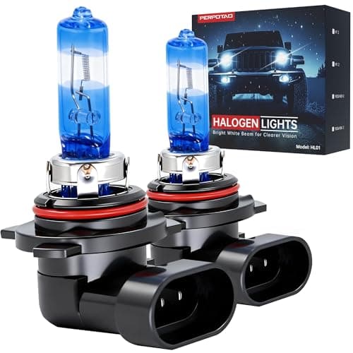9012/HIR2 Halogen Headlight Bulbs, 12V 55W, 3800K Warm White, Road Legal, OEM-Grade High Performance, Upgraded Brightness, High/Low Beam Light Bulb Replacement, Long Life, Plug and Play, 2 Pack - Image 1
