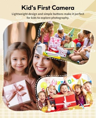 FLATIC Mini Keychain Camera –4K Mini Camera with 32GB Card & Elegant Gift Box, Mini Retro Camera for Kids & Adults, Collectible Vintage Camera Gift for Travel Camp Snap, Birthdays & Stocking Stuff - Thumbnail 3