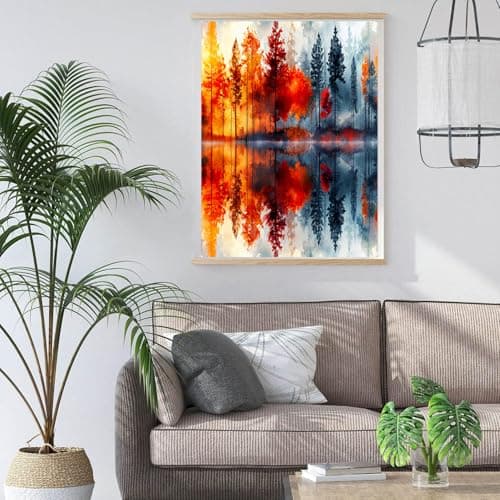 igoodom Diamond Art Kits for Adults, Landscape Diamond Painting Kit, Full Drill Round Landscape Diamond Art Kits, DIY Gem Art and Crafts for Home Wall Decor Gift 12x16inch - Thumbnail 3