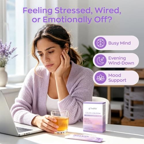 Vevoec Gynable Saffron Supplement, Mood & Stress Support, Calm Drink Mix for Women, 7-in-1 Blend with 89mg Saffron Extract, Ashwagandha, L-Theanine, Magnesium & Shilajit, 20 Stick Packs, Lime Flavor - Thumbnail 2