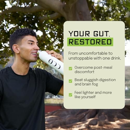 SUU Tribiotics - Prebiotic & Probiotic Drink Mix Packets for Gut Health & Digestive Health | Daily Probiotic, Cutting Mix & Immunity Supplement with Energy Support | Tangerine Orange (7-Pack) - Thumbnail 6